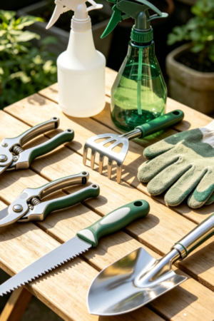 Stainless Steel Pruning & Plant Care Tool Kit – 8 Piece Set